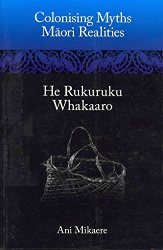 Book cover with Māori text and image of a woven basket.