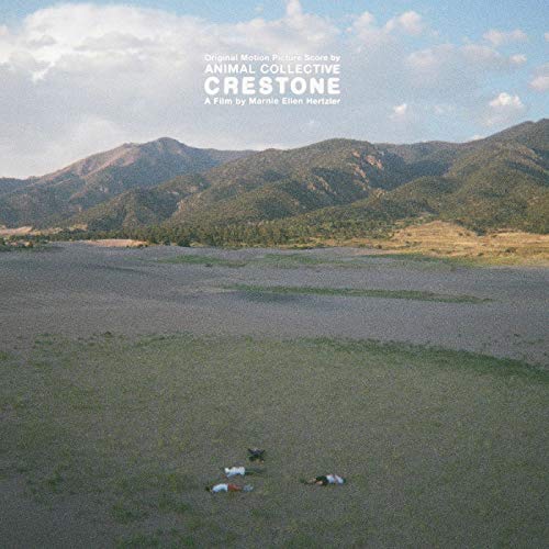 Animal Collective’s “Crestone” vinyl cover: mountains and a grassy field.