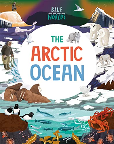 Book cover depicting Arctic animals—polar bears, seals, walruses—and icy landscapes.