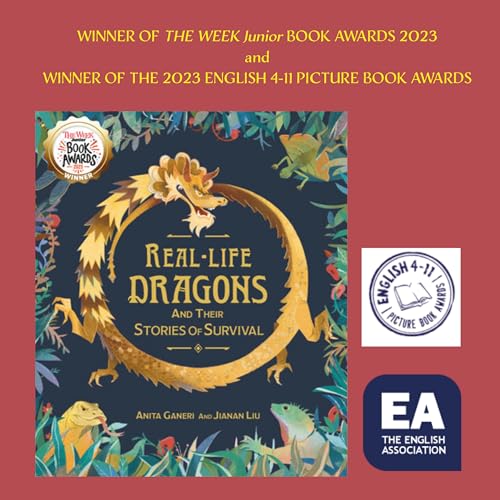 Book cover featuring a golden dragon encircling text and tropical foliage.