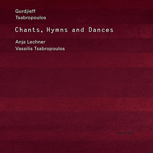 "Red-toned album cover with white text, featuring artist and title information."