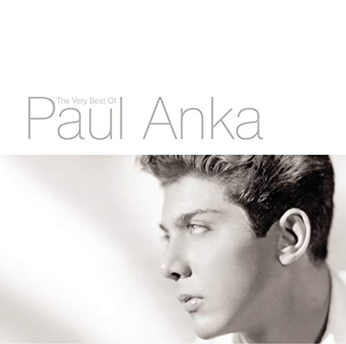 CD cover for "The Very Best Of Paul Anka" featuring a young Paul Anka.