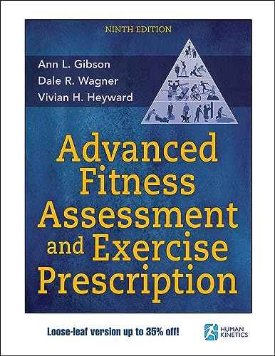 Book cover: “Advanced Fitness Assessment and Exercise Prescription,” ninth edition.