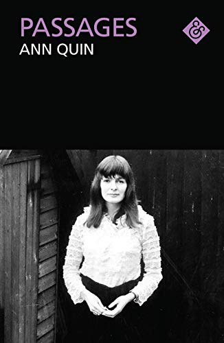 Book cover: black and white portrait of a woman, "Passages" title.