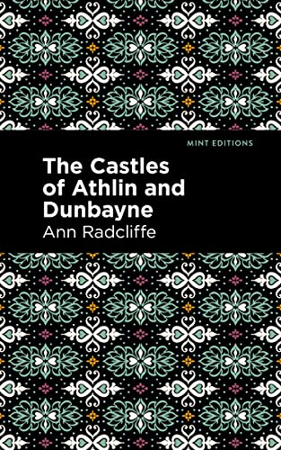 Book cover for "Castles of Athlin and Dunbayne" with floral pattern.