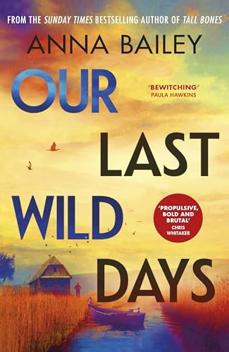 Book cover: “Our Last Wild Days” with a lakeside landscape.
