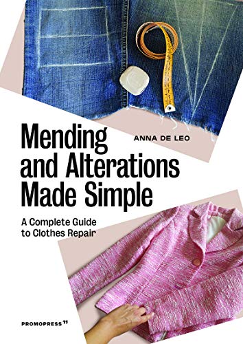 Book cover showing blue denim with chalk markings, a measuring tape, and a pink blazer.