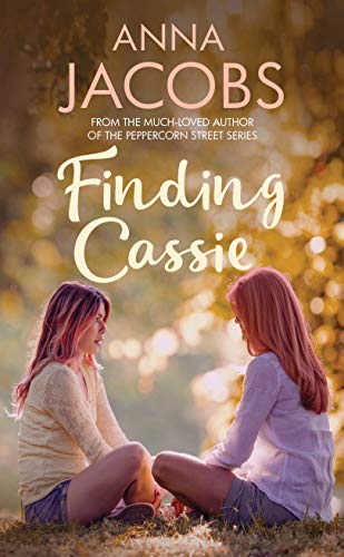 Book cover: two young women sitting facing each other outdoors.