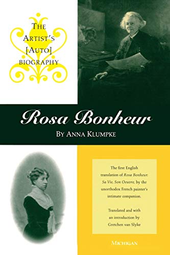 Book cover featuring portraits of Rosa Bonheur and ornate gold lettering.