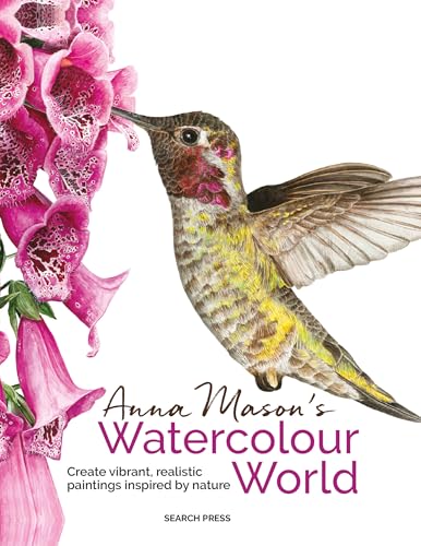 A hummingbird hovers near pink foxglove flowers on a white book cover.