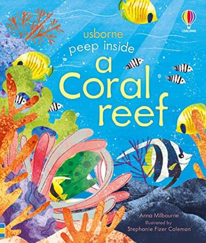 Book cover: Colorful coral reef illustration with various fish and plants.