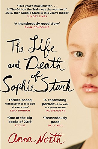 Book cover featuring a portrait of a redheaded woman and bold title text.