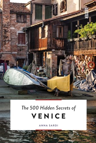 Book cover featuring a Venetian canal scene with boats and buildings.