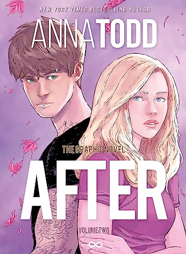 Book cover: “After, Vol. 2” graphic novel with two young adults.