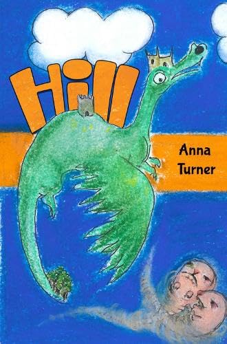 Book cover: green dragon, castle, and people in a whimsical illustration.