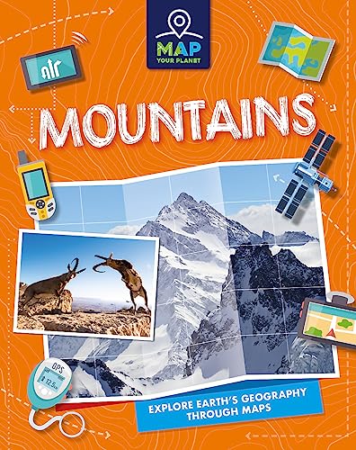Book cover featuring a snowy mountain range and wildlife illustration.
