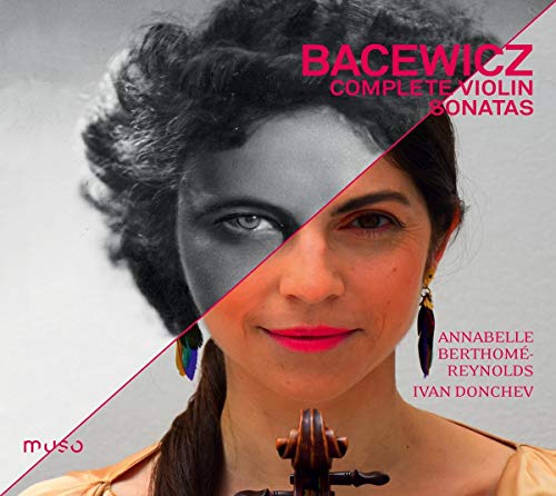 CD cover featuring a violinist’s portrait split into color and grayscale.