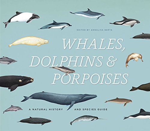Book cover featuring illustrations of various whale, dolphin, and porpoise species.