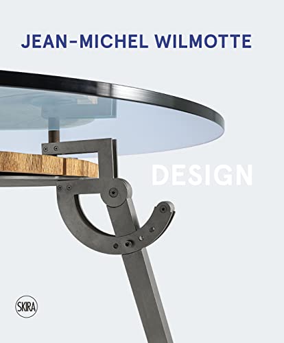 Book cover featuring a modern metal and glass table design.