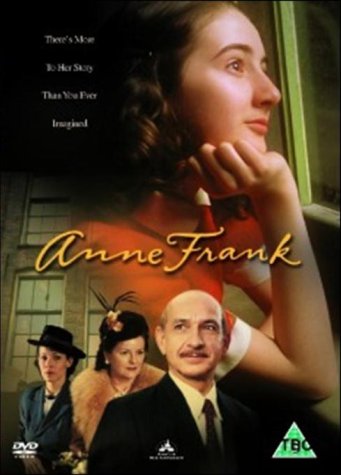 DVD cover featuring a profile of Anne Frank and three other adults.