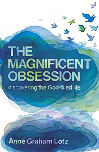 Book cover with blue watercolor shapes and flying birds.