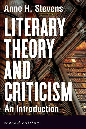 Book cover: “Literary Theory and Criticism” with a library background.