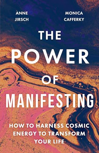 Book cover with swirling gold and pink abstract design, white text.