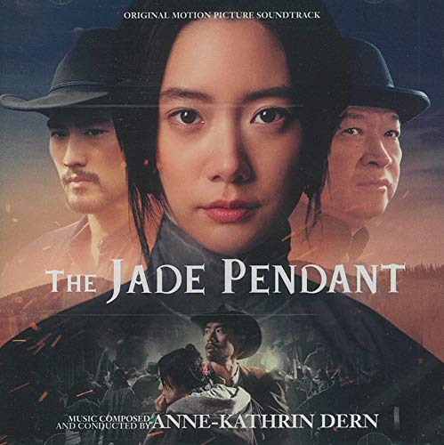 "CD cover for 'The Jade Pendant' soundtrack featuring a collage of movie scenes and characters."