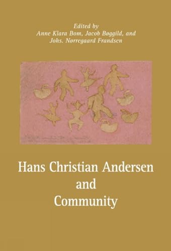 Book cover: "Hans Christian Andersen and Community" with abstract figures.
