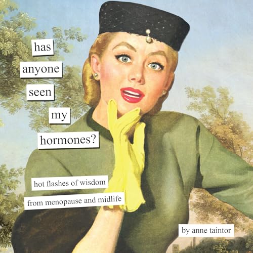 Vintage illustration of a woman in a hat and yellow gloves with book title.