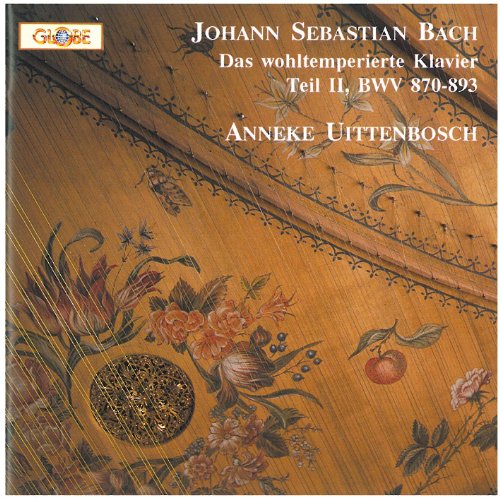 CD cover for Bach’s “Das wohltemperierte Klavier, Teil II” by Anneke Uittenbosch.