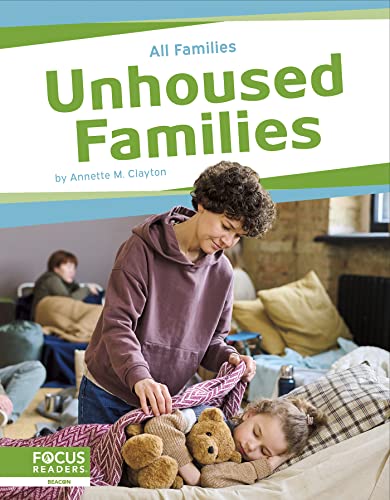 Book cover depicting a woman with a child in a shelter setting.