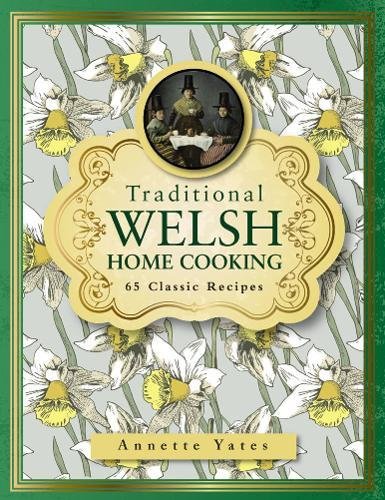 Cookbook with traditional Welsh recipes, likely featuring photos of dishes and Welsh landscapes.