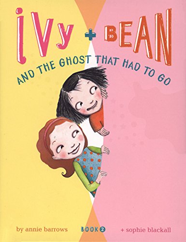Book cover with illustrations of two smiling girls, Ivy and Bean.