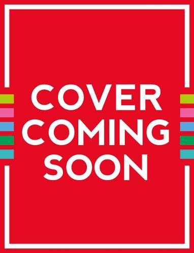 Red book cover with white text: “Cover Coming Soon” and colored stripes.
