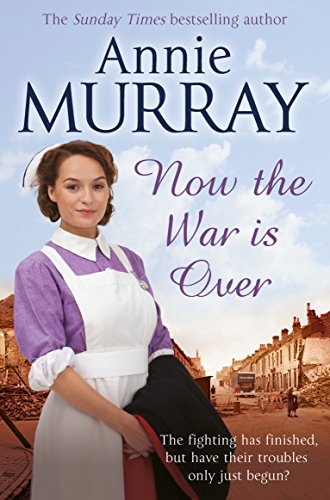 Book cover: woman in nurse’s uniform, wartime rubble in background.