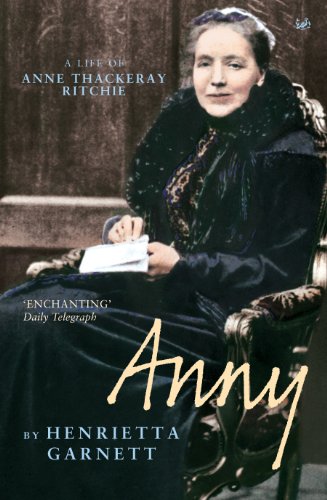 Book cover featuring a portrait of a woman in Victorian dress, titled "Anny".