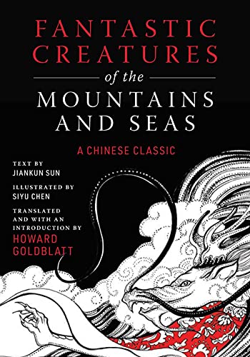 Book cover: “Fantastic Creatures,” featuring a white dragon illustration.