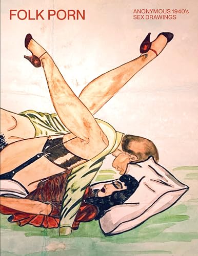 1940s illustration of a couple in a suggestive pose, book cover.