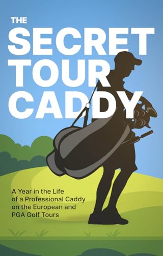 Book cover showing a silhouette of a caddy carrying a golf bag on grass.