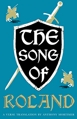 Book cover: shield with “The Song of Roland” title and swords.