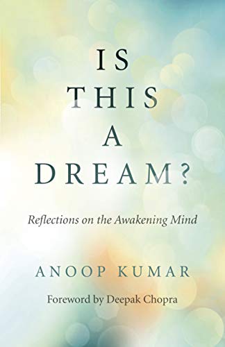 Book cover with blue and yellow bokeh, title “Is This a Dream?”