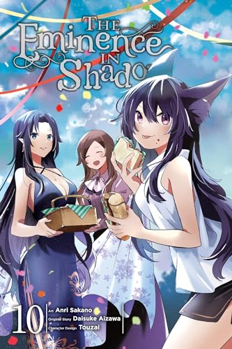 Manga cover featuring three anime girls having a picnic under a blue sky.