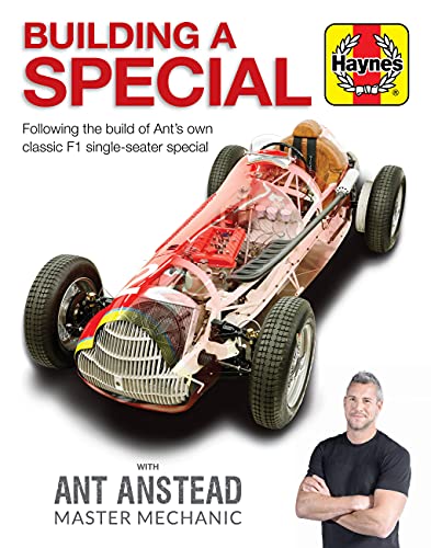 Book cover featuring a cutaway illustration of a vintage racing car.