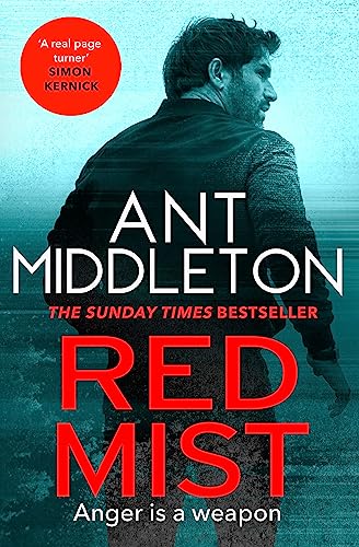Book cover: "Red Mist" by Ant Middleton, showing a man from the back.