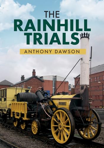 Book cover depicting a yellow steam locomotive on railway tracks.