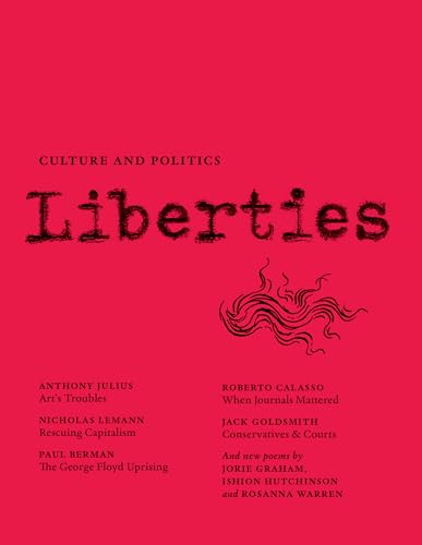 Red journal cover with white text: “Liberties” and article titles.