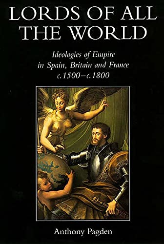 Book cover: "Lords of All the World" depicting a Renaissance-era painting.