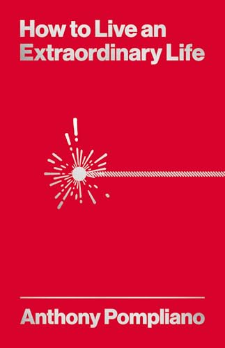 Red book cover with white text: "How to Live an Extraordinary Life".