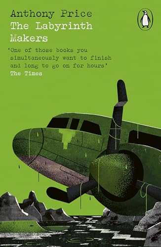 Green book cover with illustrated airplane wreckage and title text.